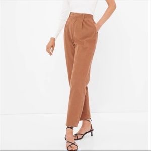 NWT Gap High-Rise Tapered Corduroys